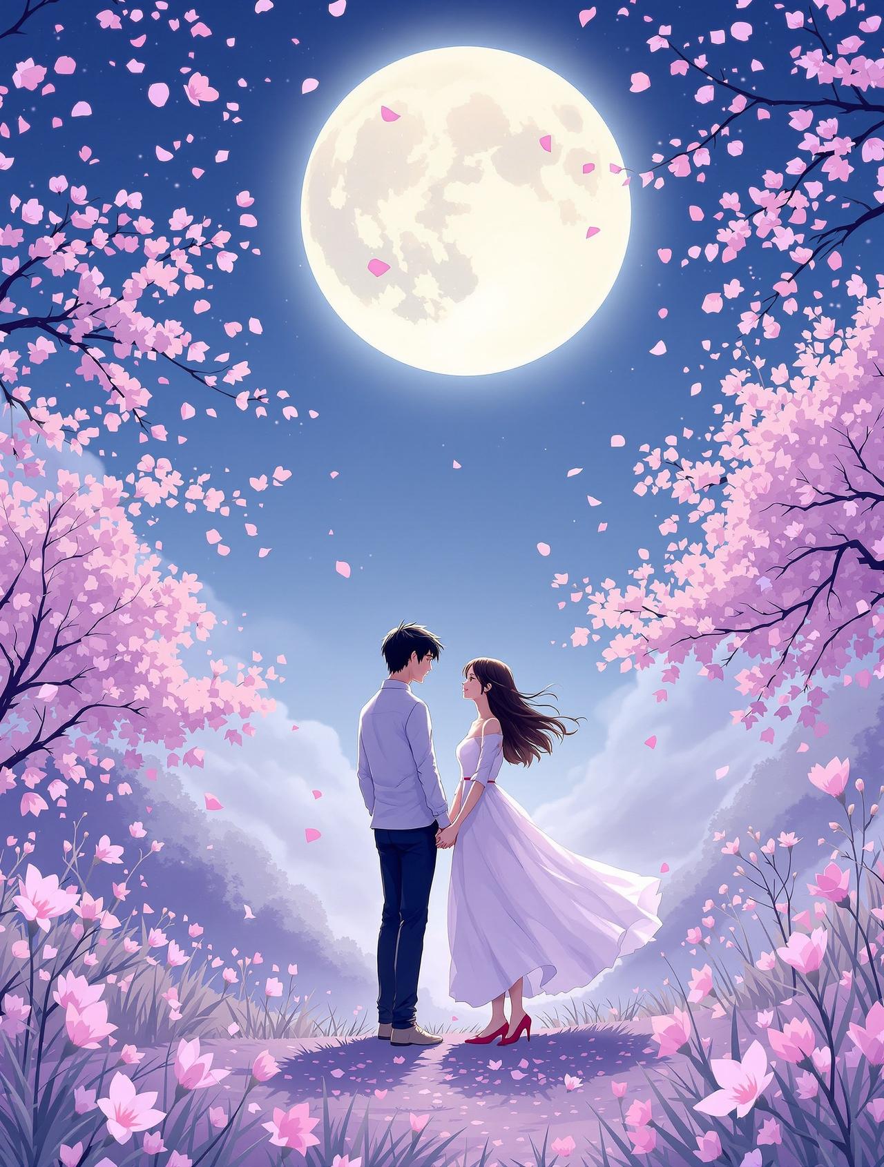 月光下的约定 - 七七漫画